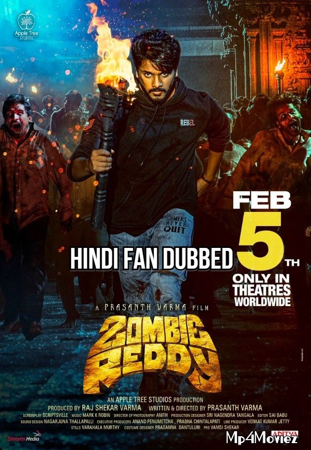 Zombie Reddy (2021) Hindi [Fan Dubbed] HDRip download full movie